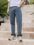 Jeans Straight Fit Azul Vintage para Mujer vista frontal