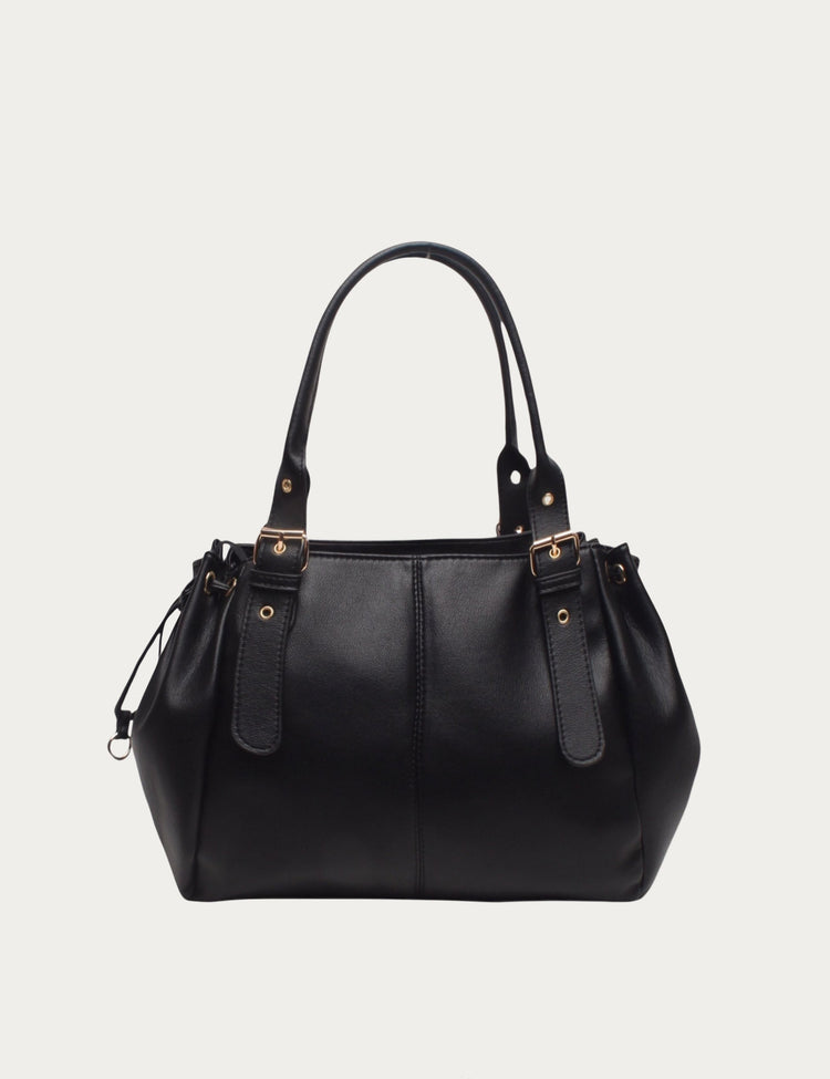 Bolso Bowling & Lace Negro para Mujer elegante