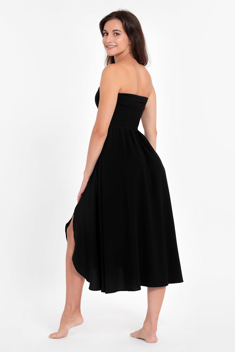 Falda-Vestido Convertible Negra para Mujer combinación femenina