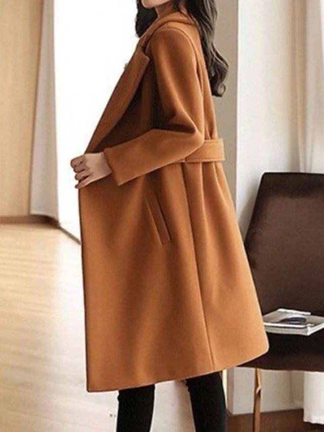 Abrigo Largo Elegance para Mujer outfit urbano