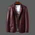 Blazer Efecto Piel para Hombre diseño elegante