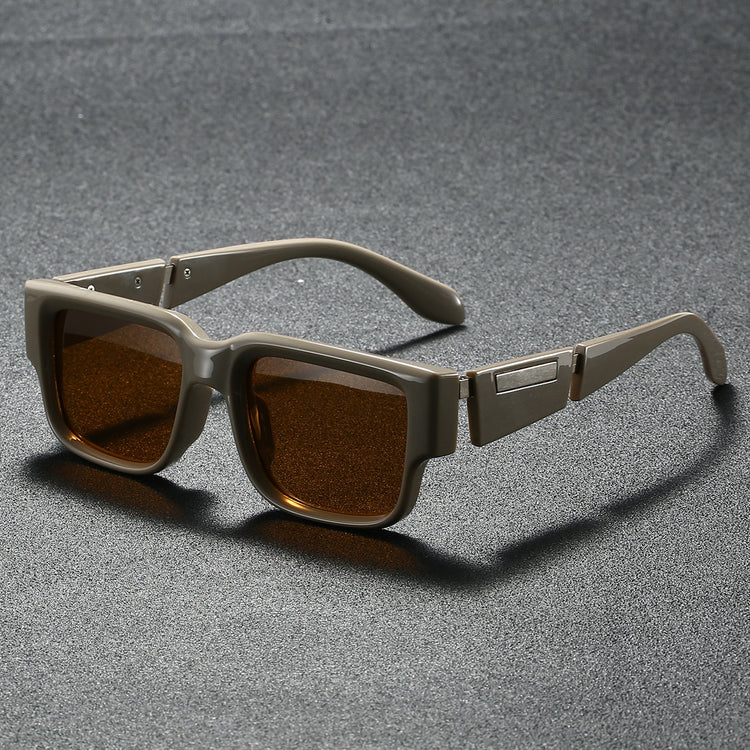 Gafas de Sol Retro High Sense Box para Mujer moda urbana