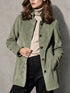 Abrigo Efecto Ante de Estilo Retro outfit femenino