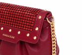 Bolso Bandolera Burgundy Glam para Mujer detalle