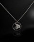 Colgante Golden Hummingbird para Mujer elegante