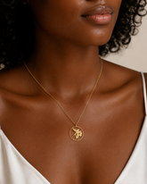 Colgante Golden Hummingbird para Mujer femenino