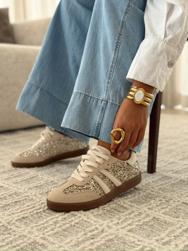 Zapatillas Glitter Retro para Mujer sneakers casuales