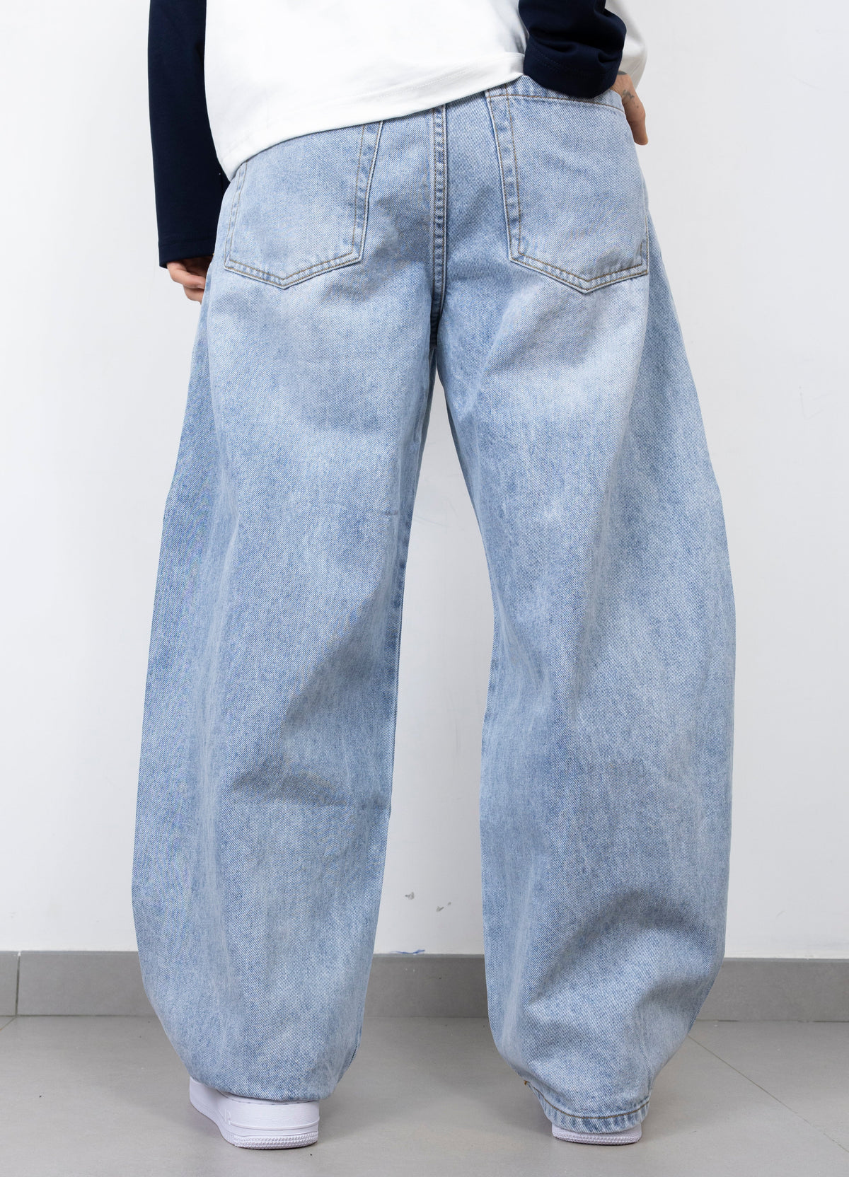 Jeans Balloon Fit Oversize para Mujer estilo urbano