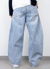 Jeans Balloon Fit Oversize para Mujer estilo urbano