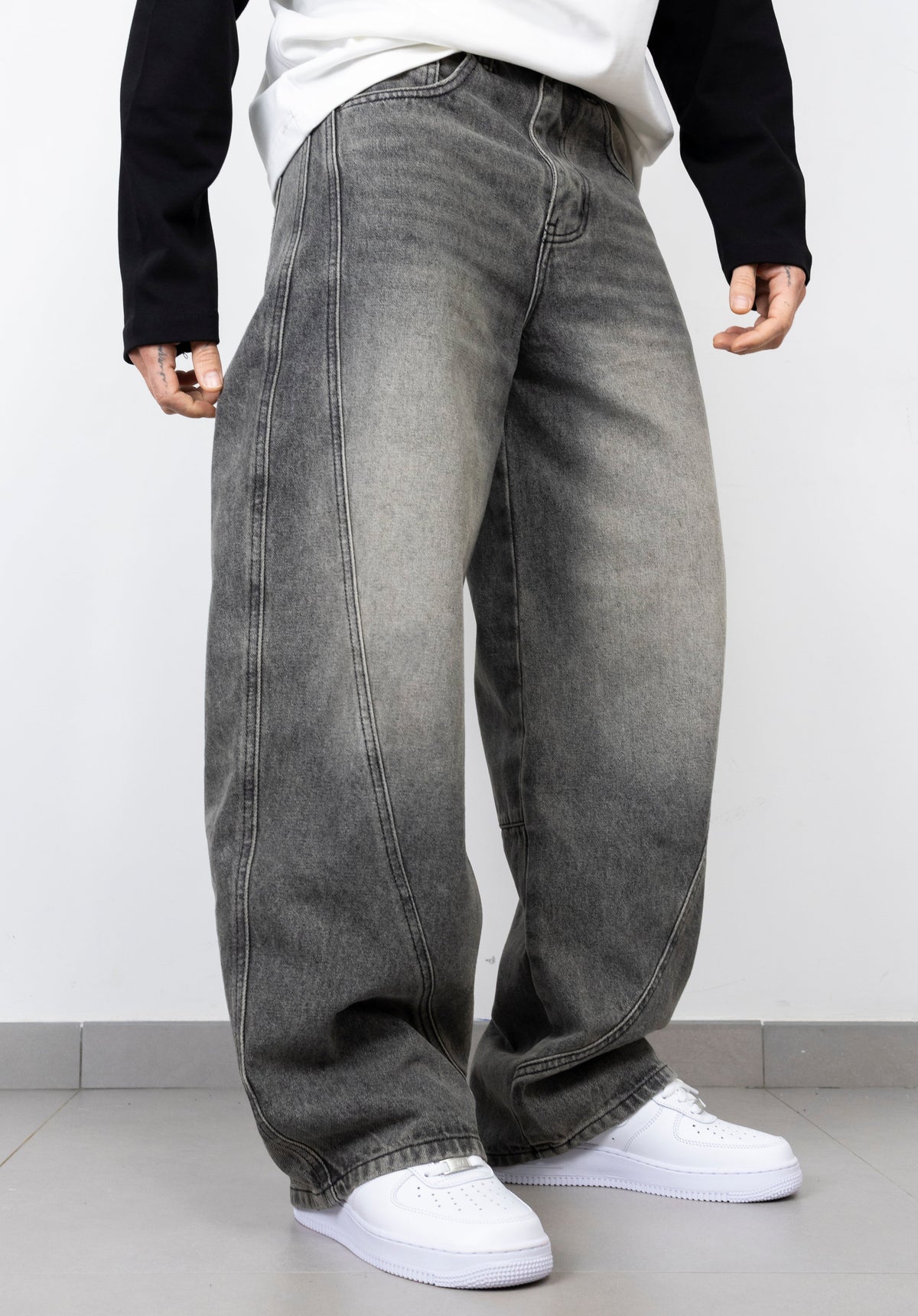 Jeans Balloon Fit Oversize para Mujer moda femenina