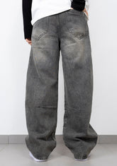 Jeans Balloon Fit Oversize para Mujer look moderno