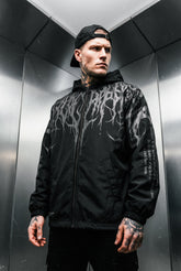 Chaqueta Streetwear Dark Graphic para Mujer diseño gráfico