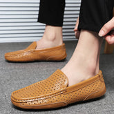 Mocasín Casual Confort para Hombre detalle de la parte superior