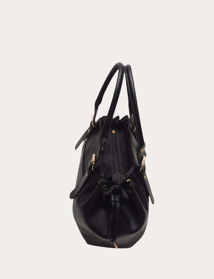 Bolso Bowling & Lace Negro para Mujer sofisticado