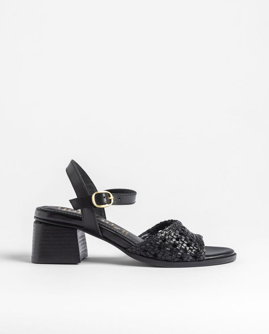 Sandalias Trenzadas de Tacón para Mujer vista frontal