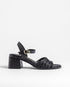 Sandalias Trenzadas de Tacón para Mujer vista frontal
