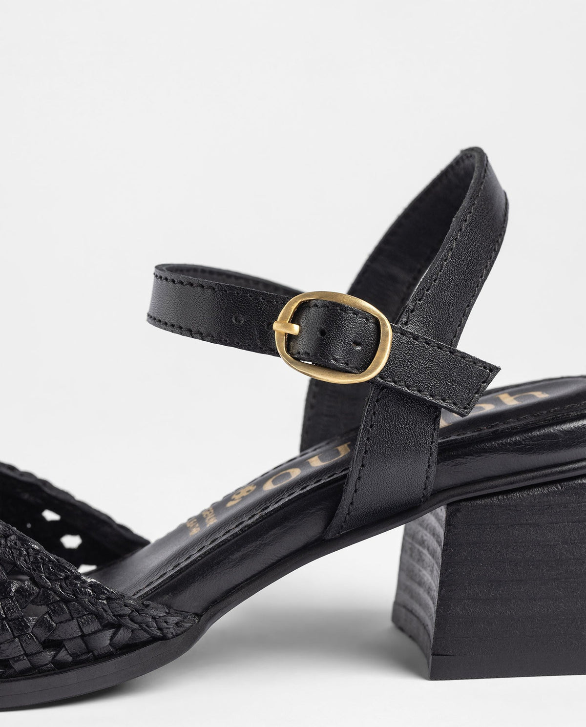 Sandalias Trenzadas de Tacón para Mujer con tacón