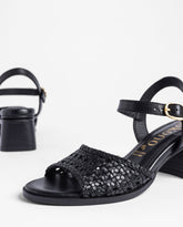 Sandalias Trenzadas de Tacón para Mujer estilo moderno