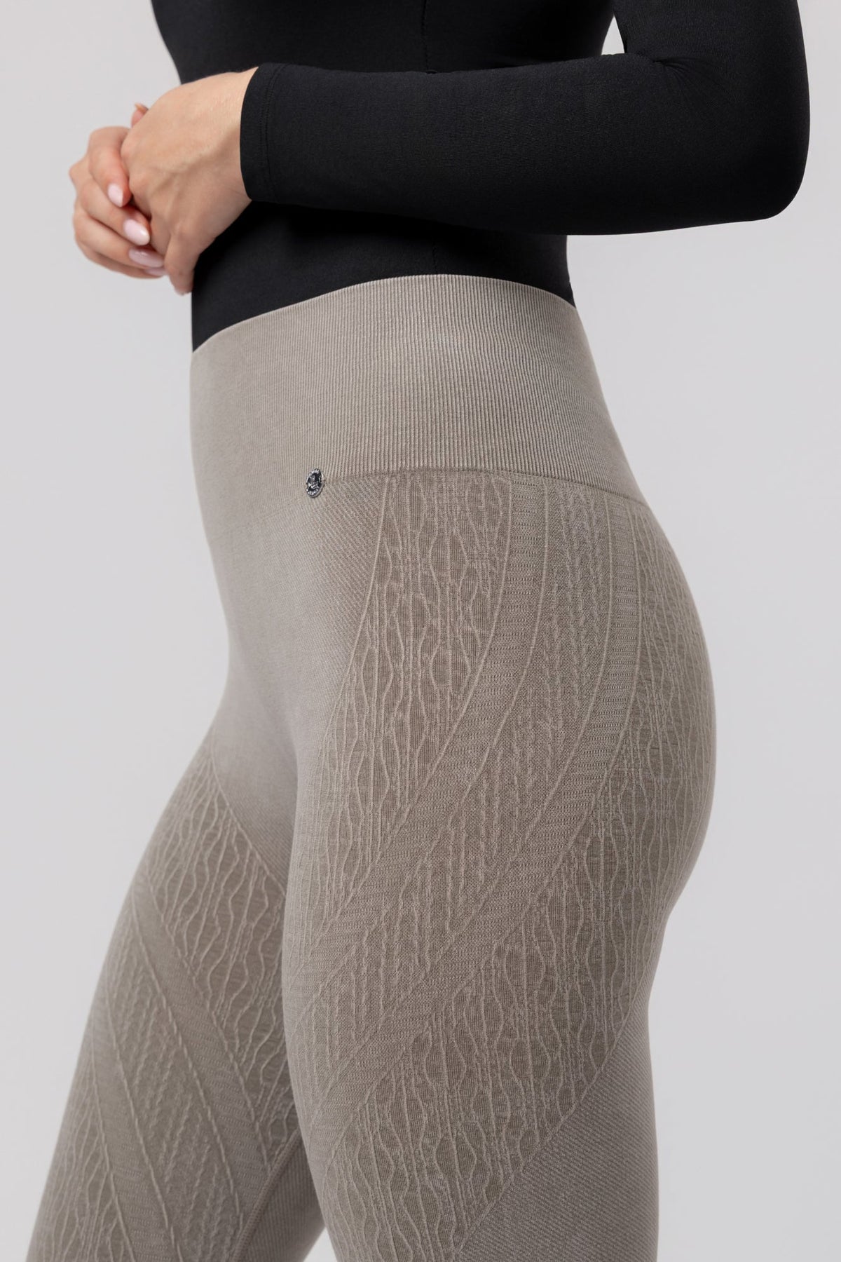 Leggings Textura Elegance para Mujer modernos