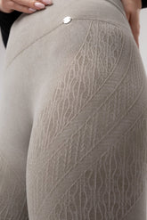 Leggings Textura Elegance para Mujer de moda