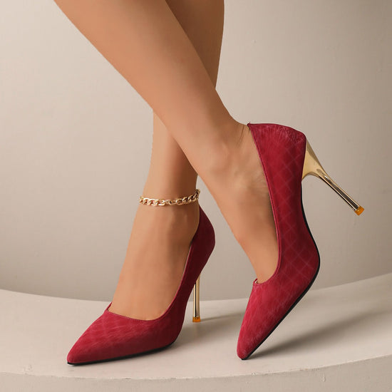 Zapatos de Tacón Punta Fina para Oficina elegantes