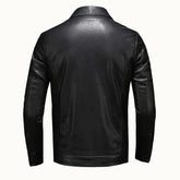 Chaqueta Biker Efecto Piel para Hombre de moda