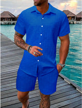 Conjunto de Verano Liso con Botones con diseño moderno