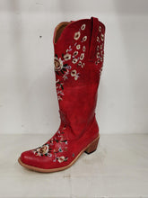 Botas Cowboy Bordadas Retro Bohemias bohemias