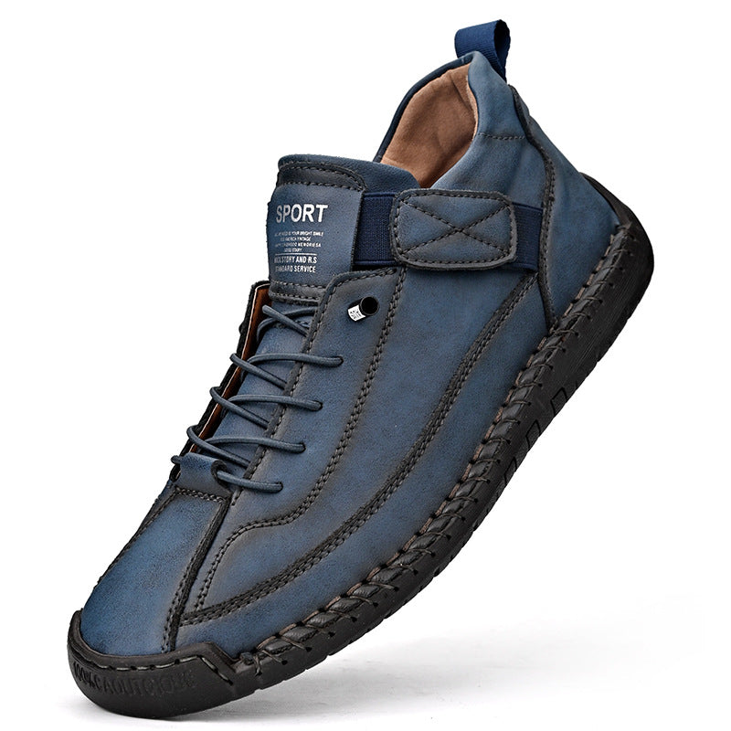 Leather Boots Casual Shoes Plus Size Spring and Summer footwear