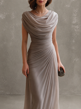Vestido Largo Drapeado Elegance diseño largo y femenino